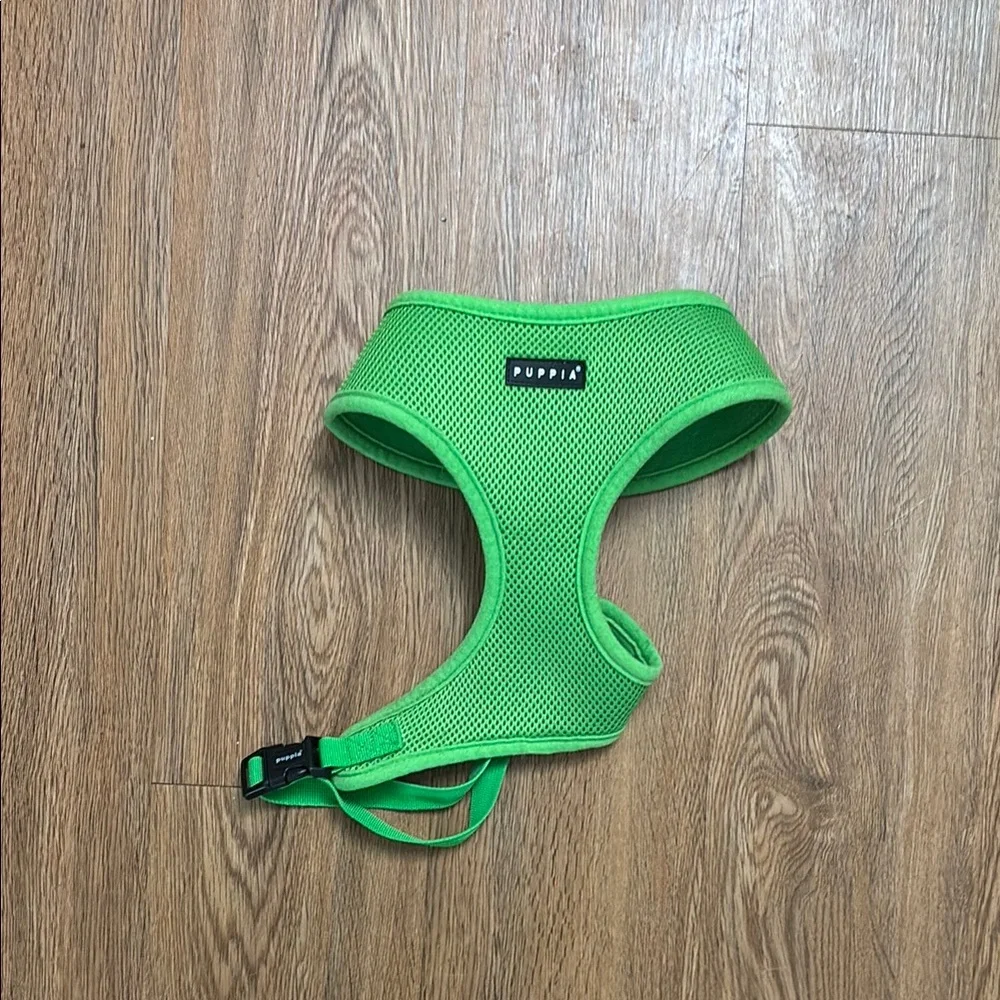 Puppia Vibrant Green Dog Harness and Leash!